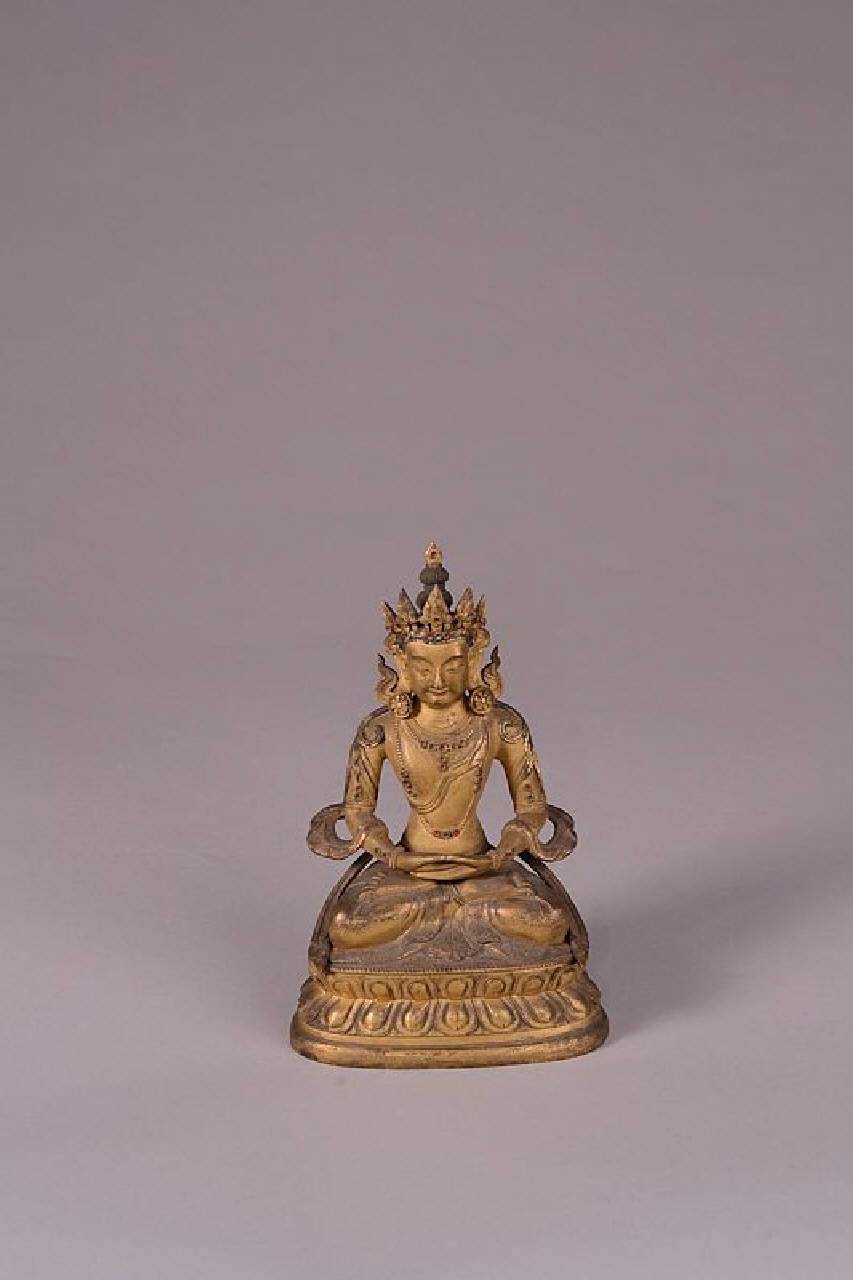 statuetta - produzione sino-tibetana (sec. XVII)