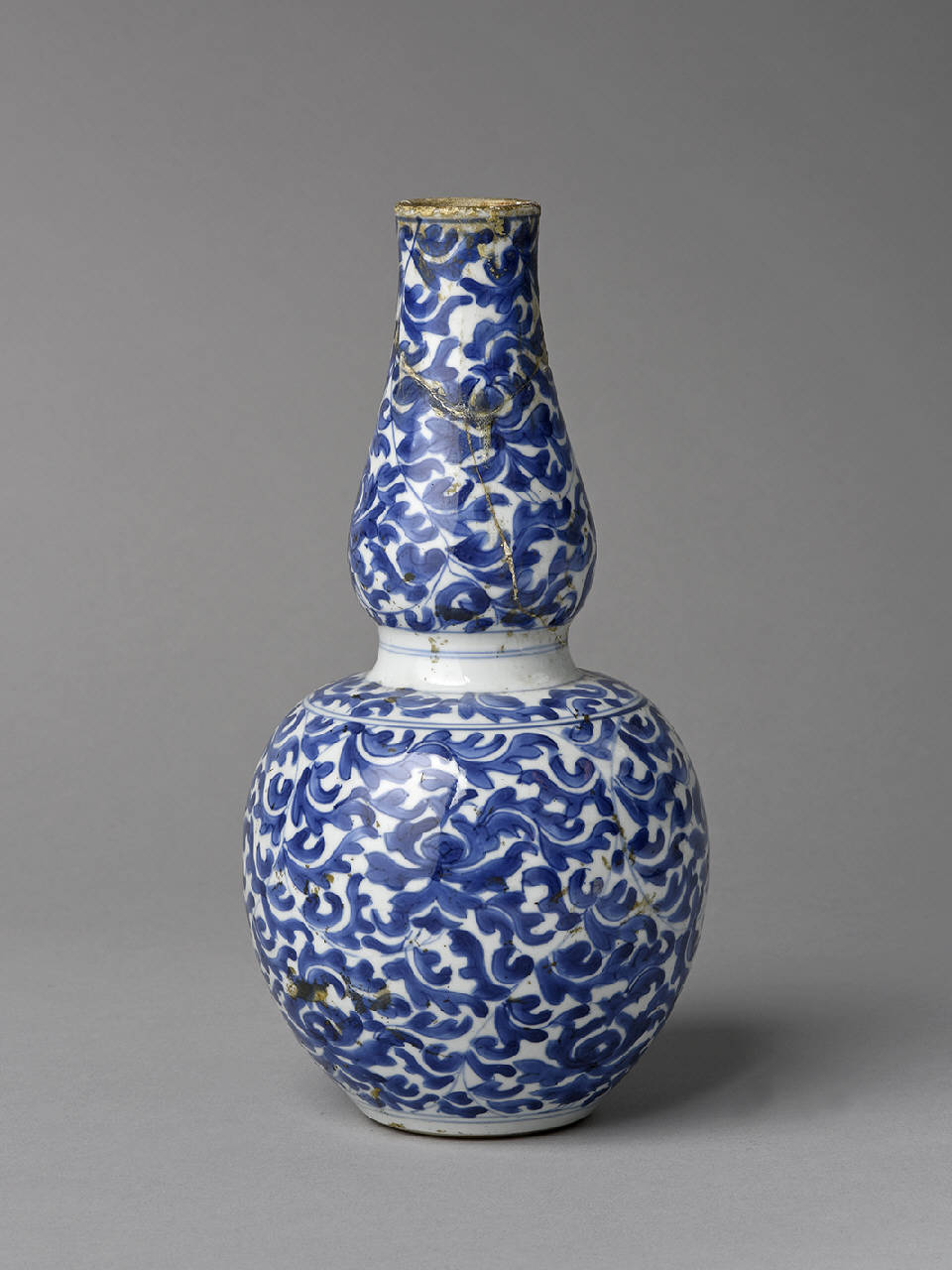 vaso a bottiglia - produzione cinese (secc. XVIII/ XIX)