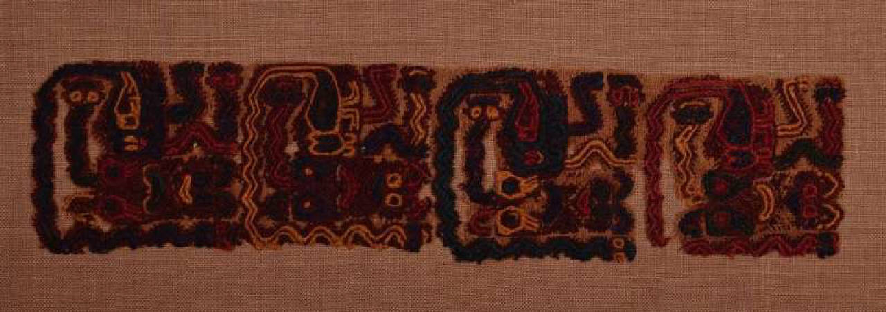 frammento di bordura - Cultura Paracas (secc. I a.C./ I)