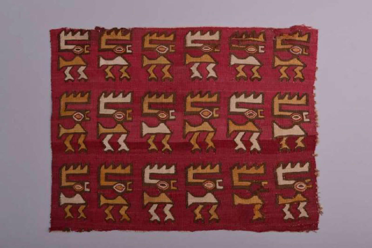 frammento di tessuto - Cultura Chimù (secc. XIII/ XV)