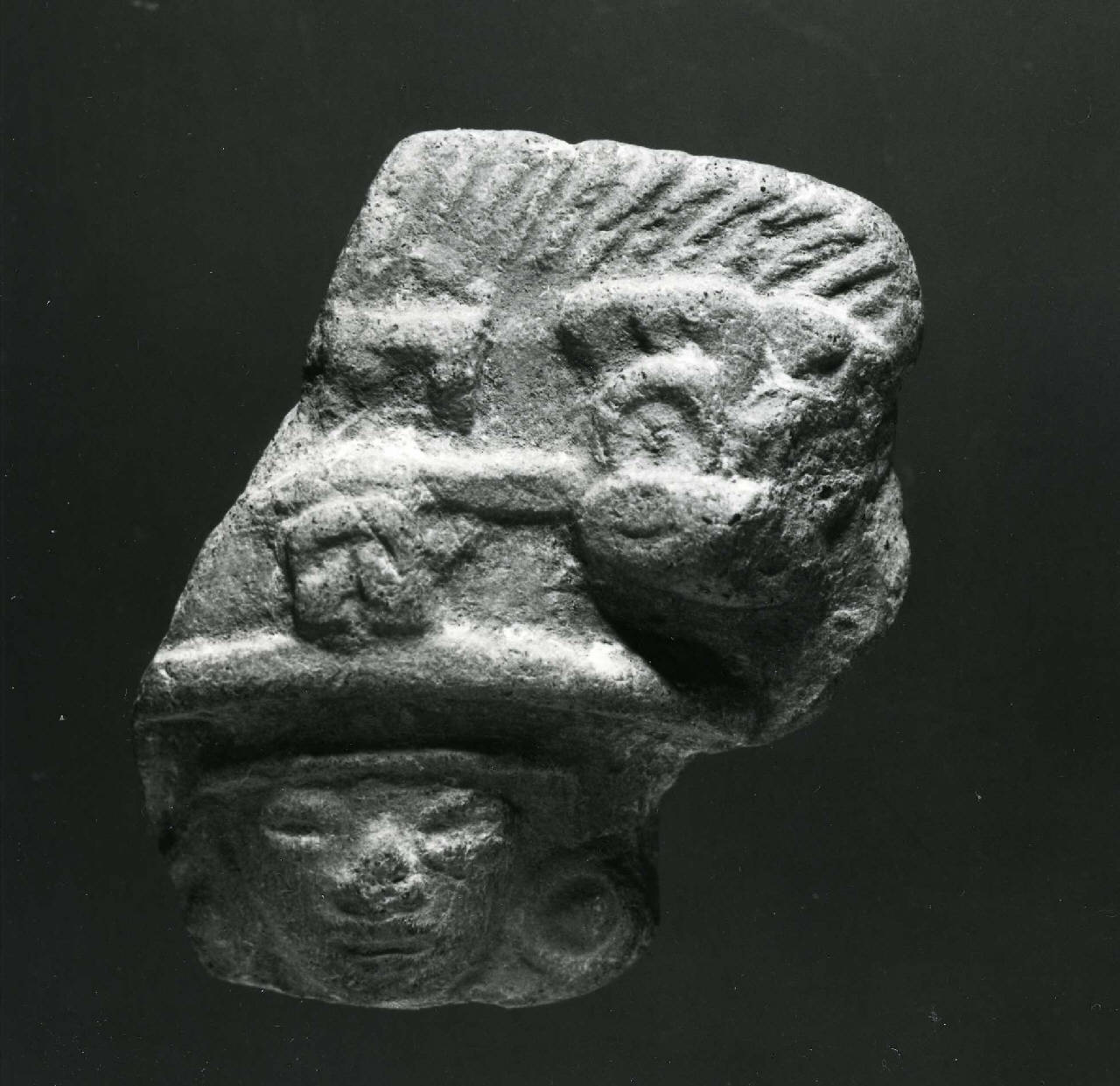 testina - Mesoamerica||Cultura teotihuacana (secc. VI/ VIII)