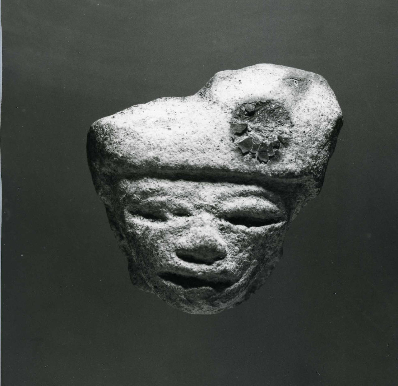 testina - Mesoamerica||Cultura teotihuacana (secc. V/ VII)