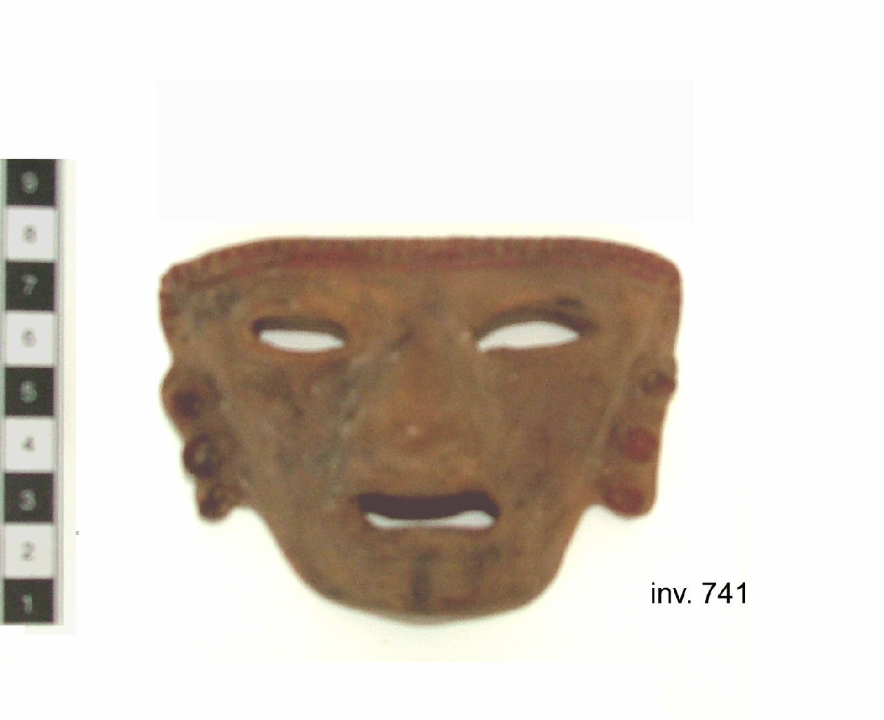 figurina antropomorfa - Mesoamerica||Cultura teotihuacana (secc. V/ VII)