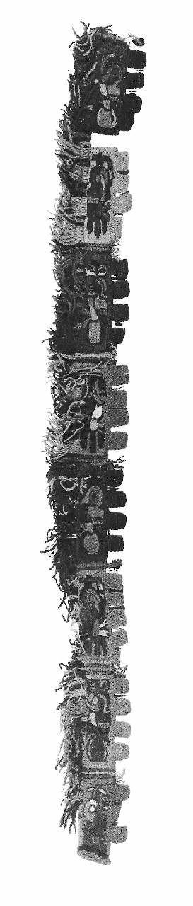 frammento di bordura - Cultura Paracas nasca o protonasca (secc. I a.C./ II)