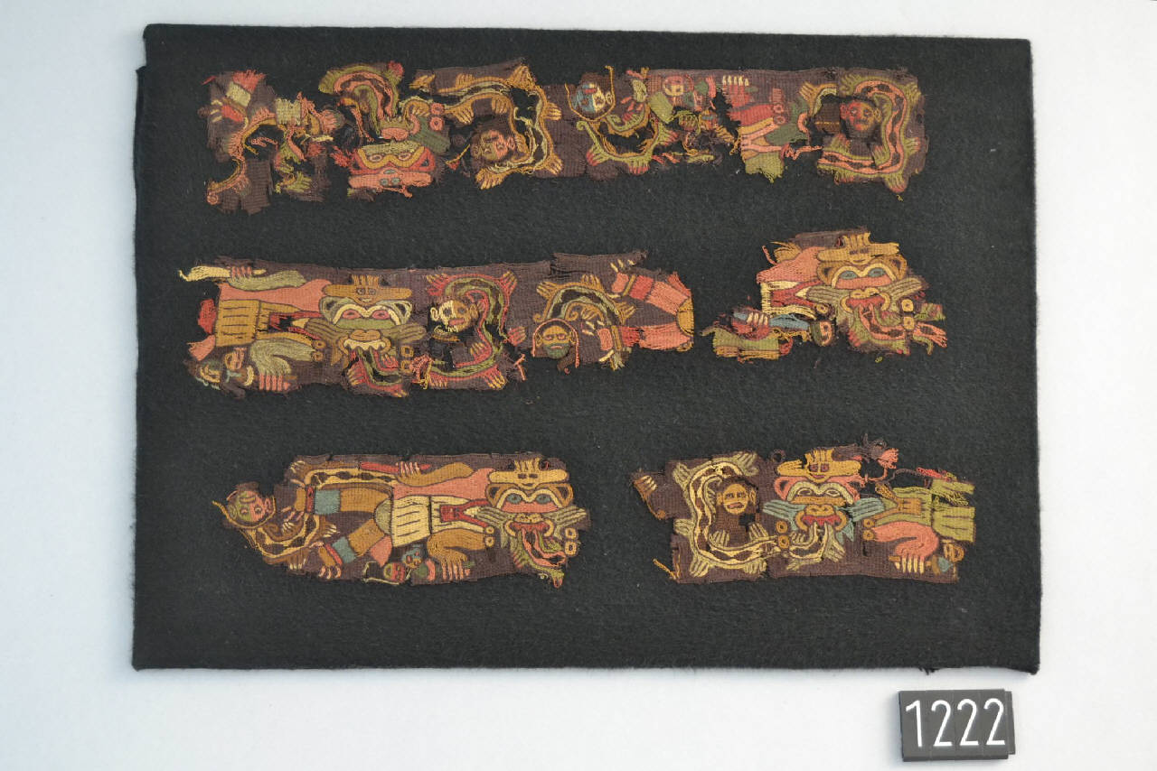 frammenti di bordura - Cultura Paracas nasca o protonasca (secc. I a.C./ II)