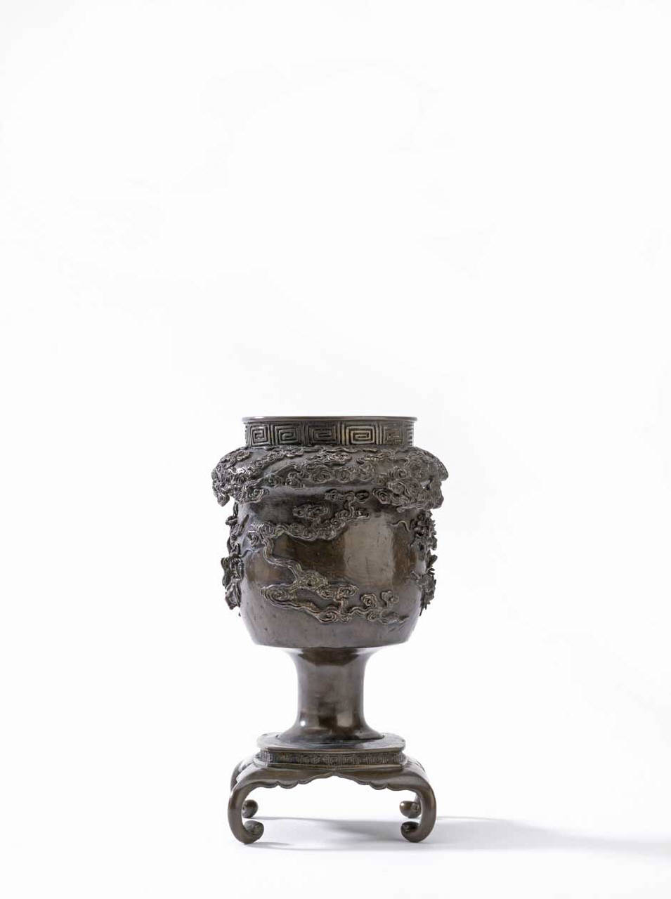 drago (vaso da fiori) di Seimin (maniera) - manifattura giapponese (seconda metà sec. XIX)