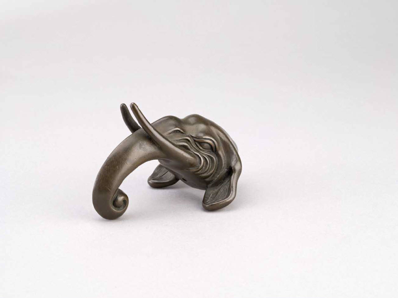 elefante (applique) - manifattura giapponese (sec. XIX||sec. XIX)