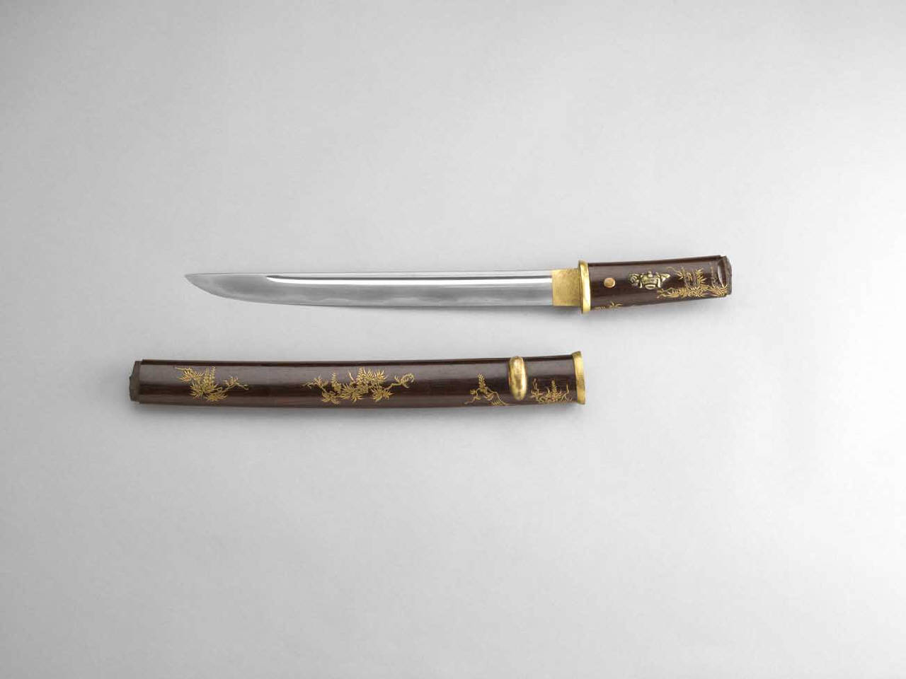 leone cinese (pugnale) - manifattura giapponese (sec. XIX)