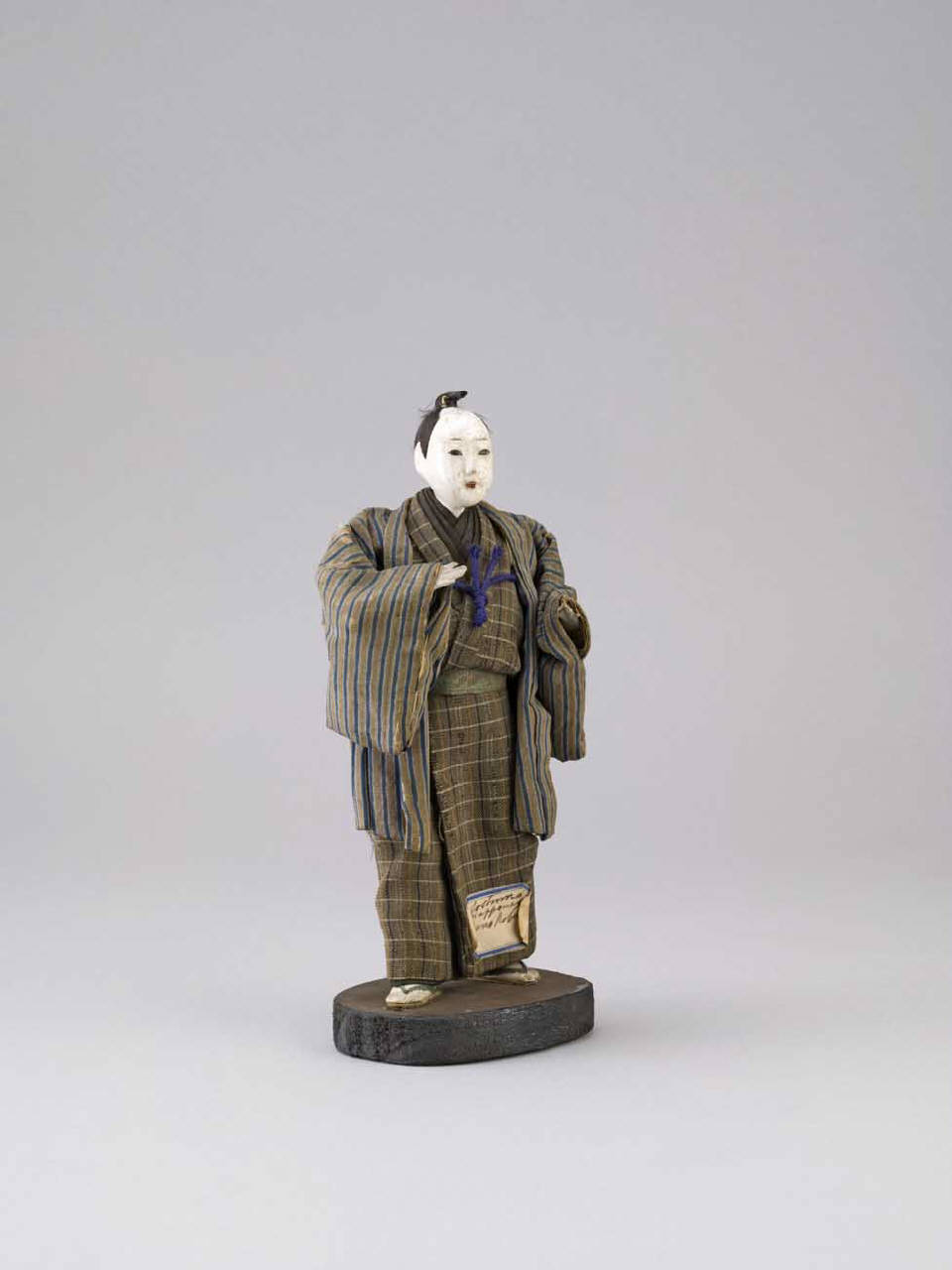 figura maschile (bambola) - manifattura giapponese (sec. XIX)