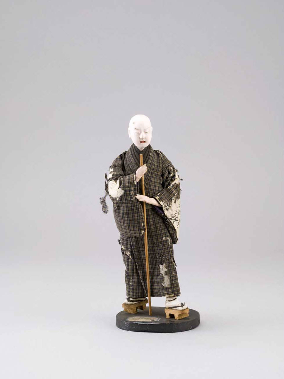 monaco buddhista (bambola) - manifattura giapponese (sec. XIX)