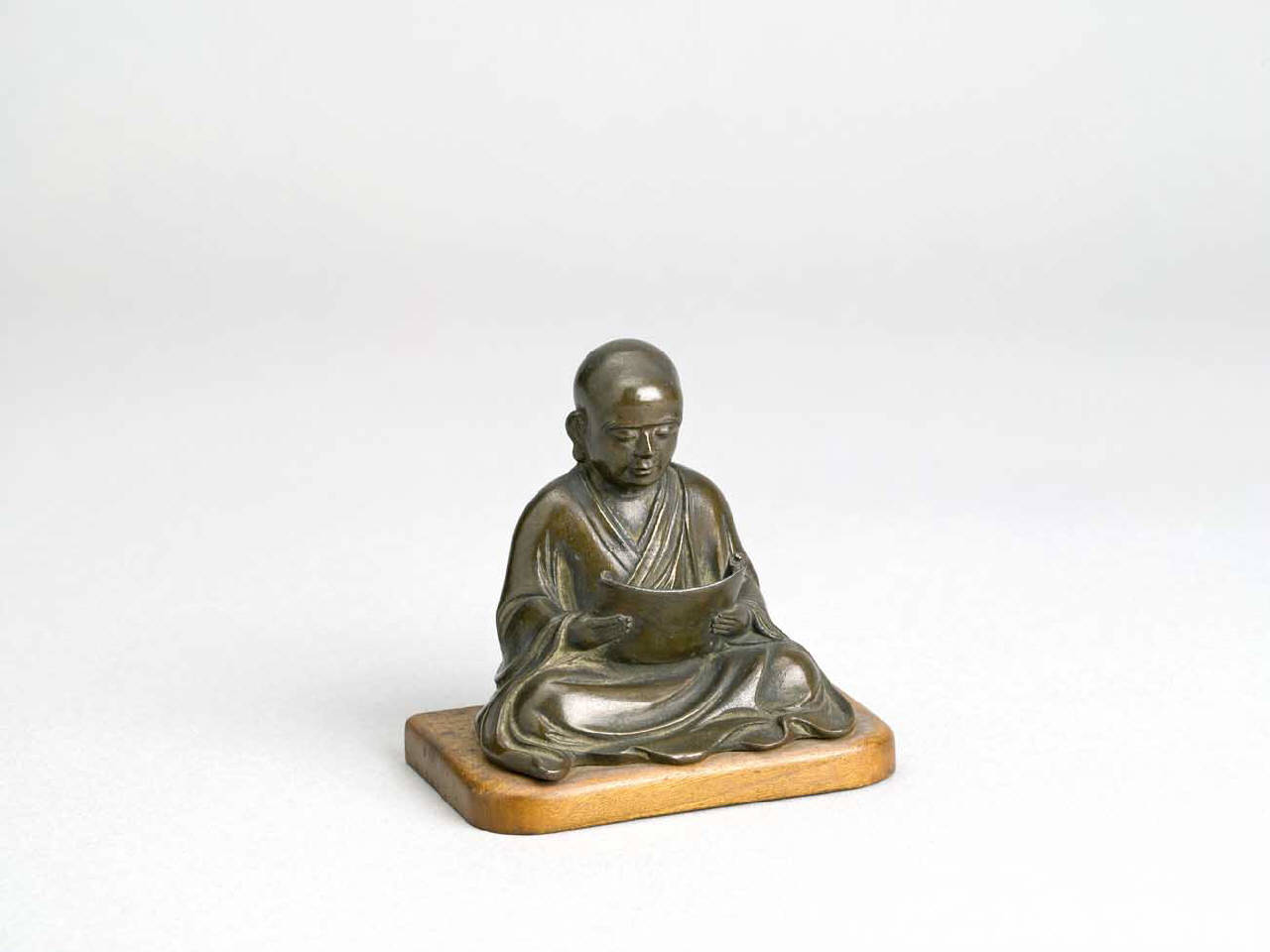 discepolo del Buddha (statuetta) - manifattura giapponese (secc. XVIII/ XIX)