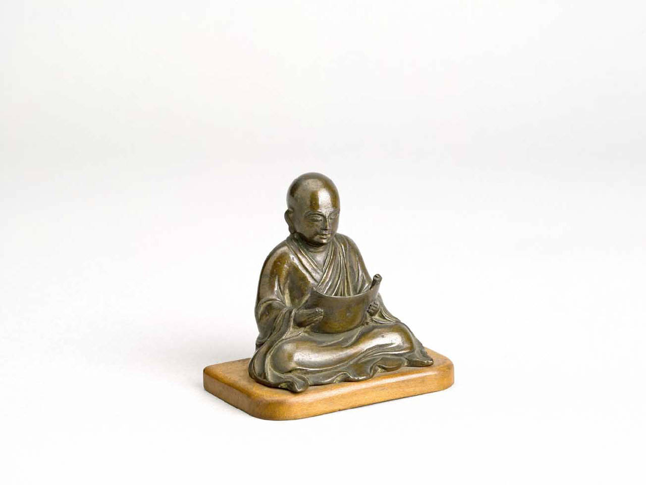 discepolo del Buddha (statuetta) - manifattura giapponese (secc. XVIII/ XIX)