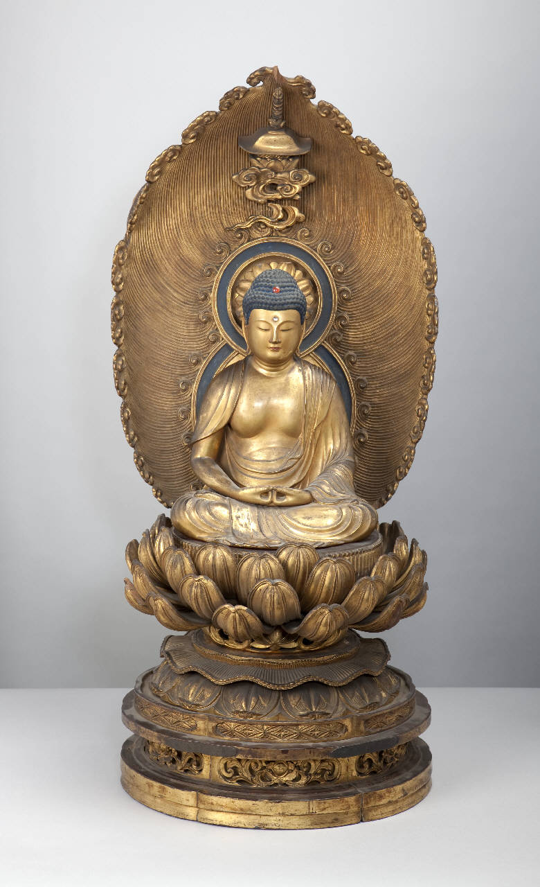 Buddha (statua) - manifattura giapponese (secc. XVIII/ XIX)