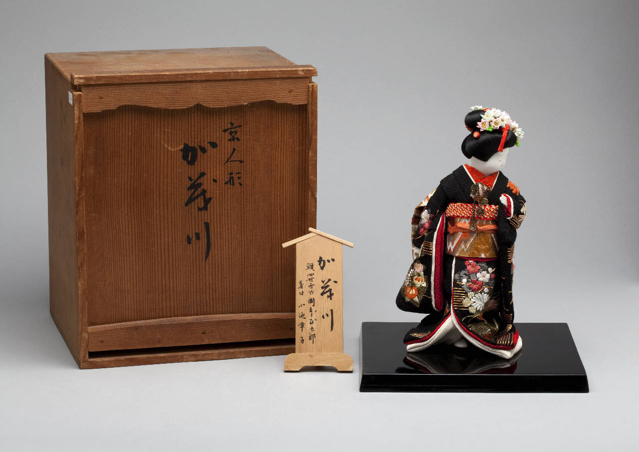 figura femminile (bambola) - manifattura giapponese (sec. XX)