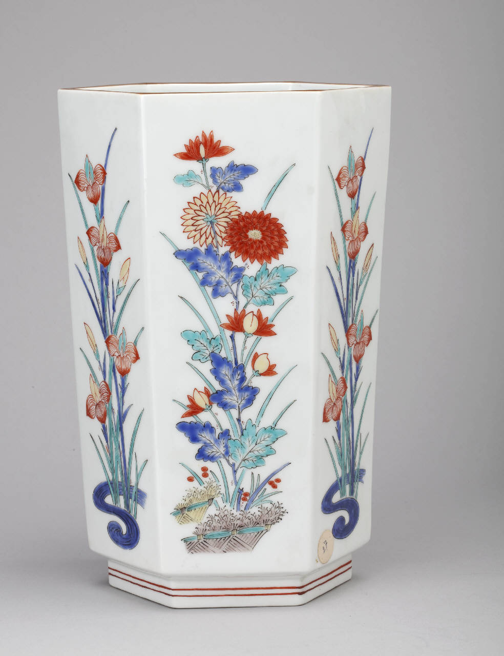 fiori (vaso) - manifattura giapponese (metà sec. XX)