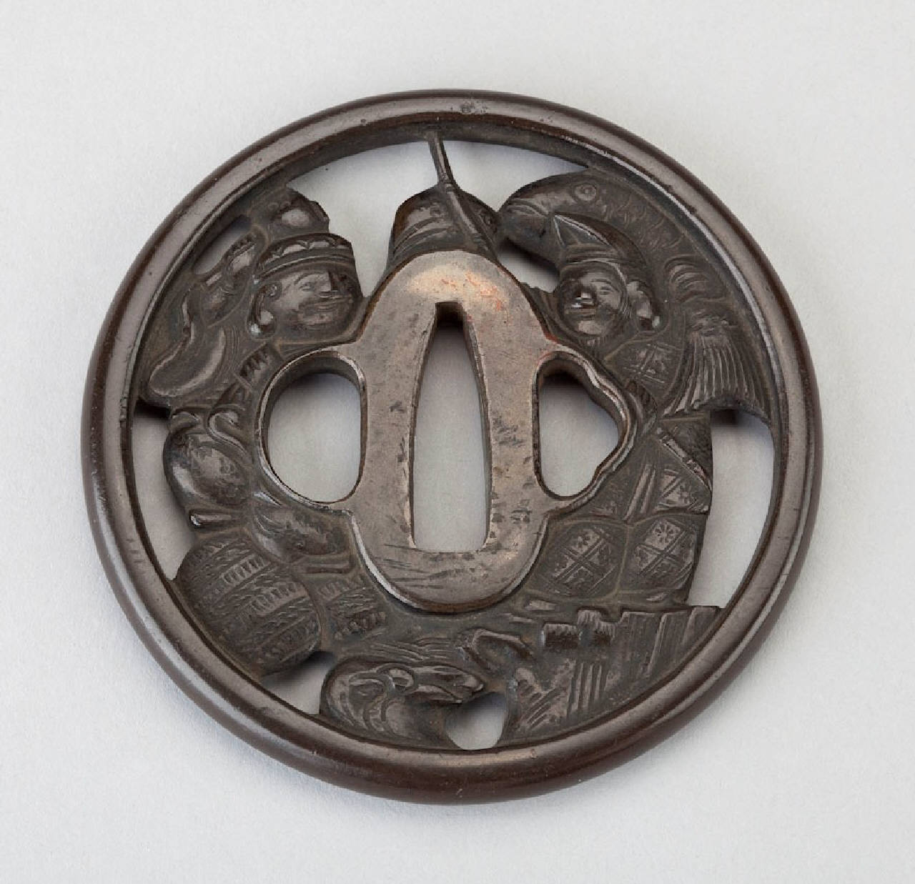 Ebisu e Daikoku (elsa) - manifattura giapponese (secc. XVIII/ XIX)