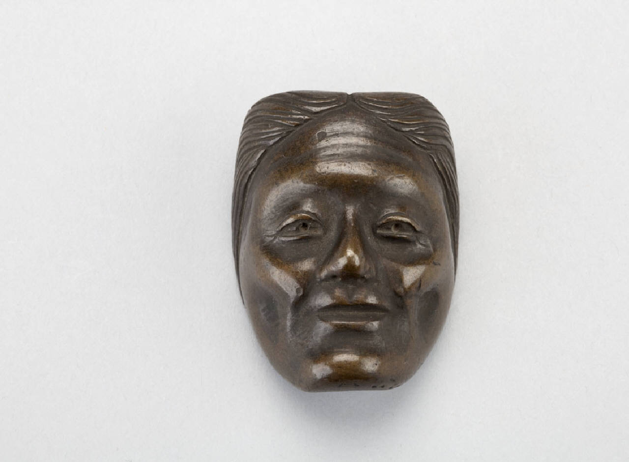 maschera (netsuke) - manifattura giapponese (sec. XIX)