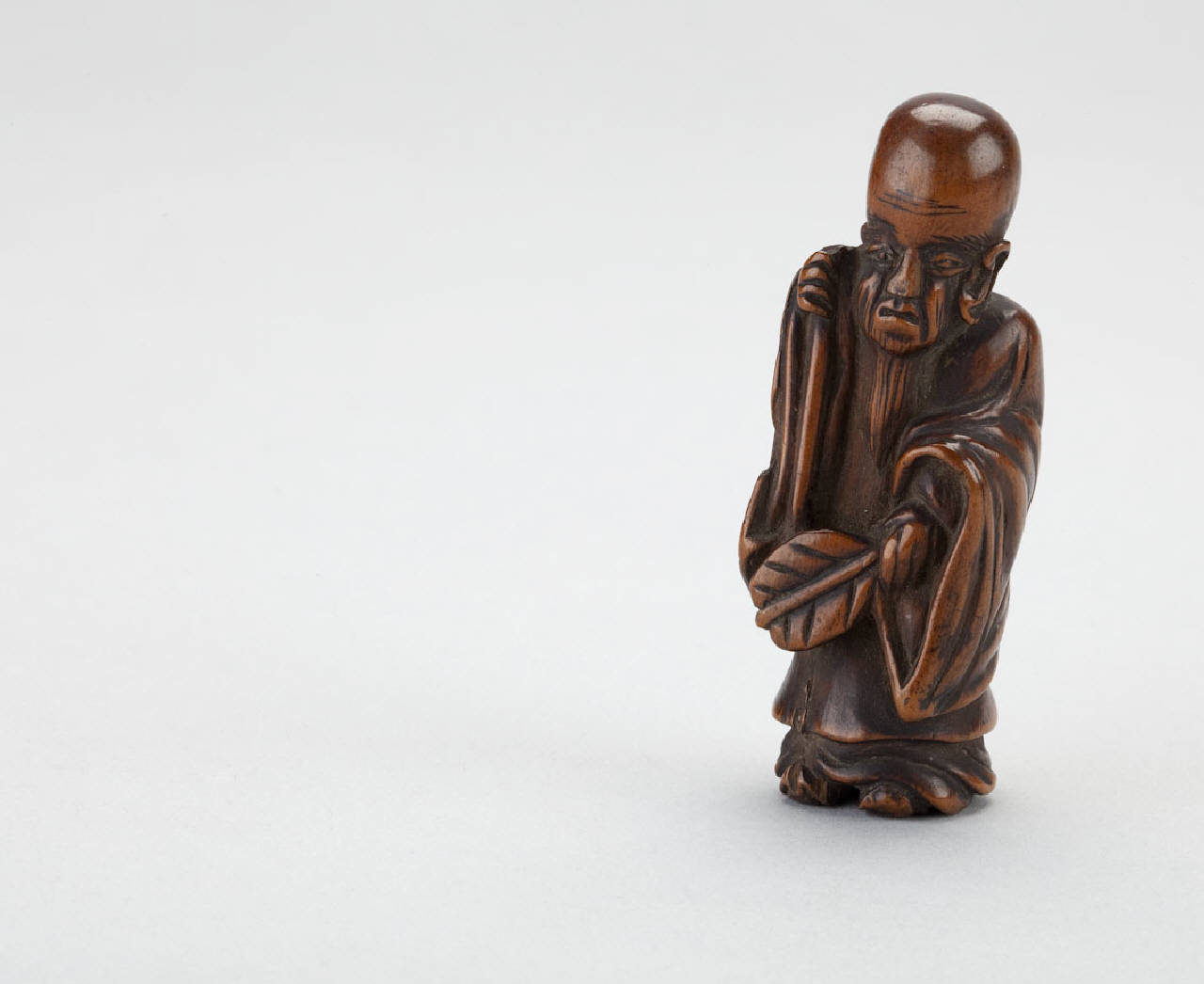 Fukurokuju (netsuke) - manifattura giapponese (sec. XIX)