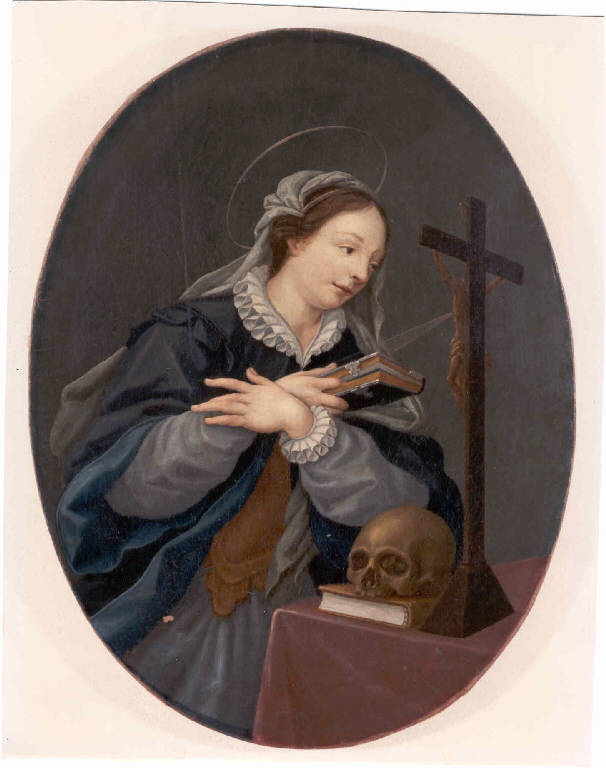 Santa Caterina Fieschi Adorno (dipinto) - ambito lombardo (seconda metà sec. XVIII)