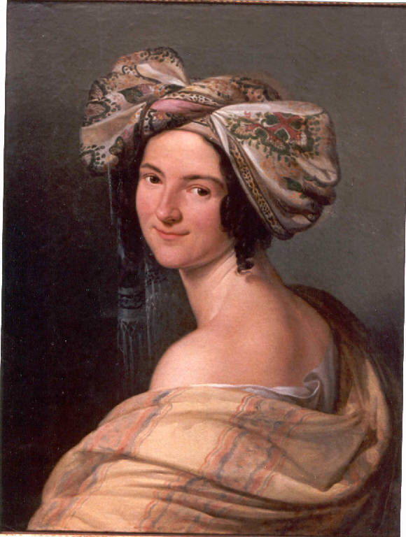 Ritratto della marchesa Agnese Rusconi (dipinto) (metà sec. XIX)