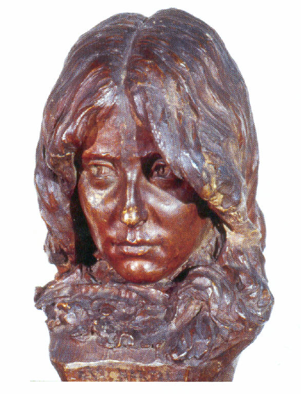 La Vignarella, Ritratto di donna (statua) di Crespi, Ferruccio (seconda metà sec. XIX)