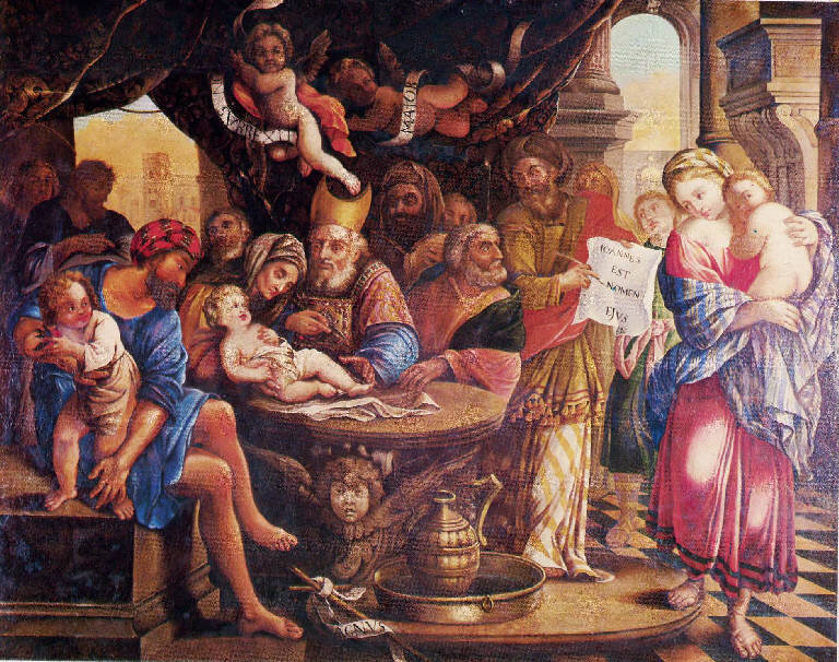 Circoncisione di san Giovanni Battista (dipinto) (sec. XVII)