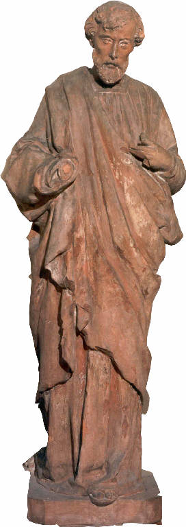 Santo francescano (statua) (sec. XVII)
