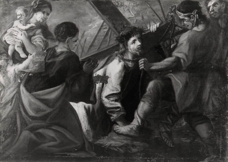 Salita di Cristo al monte Calvario (dipinto) (sec. XVIII)