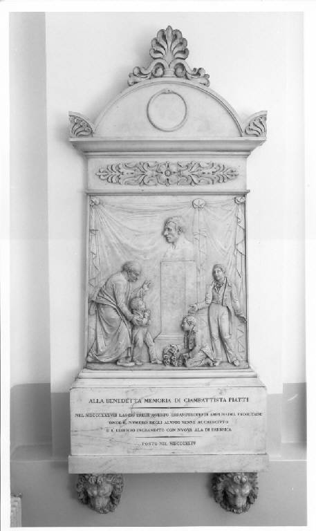 Monumento celebrativo a Giovanbattista Piatti (monumento celebrativo) - ambito lombardo (sec. XIX)
