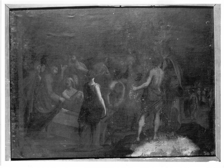 resurrezione di Lazzaro (dipinto) - ambito lombardo (seconda metà sec. XVII)