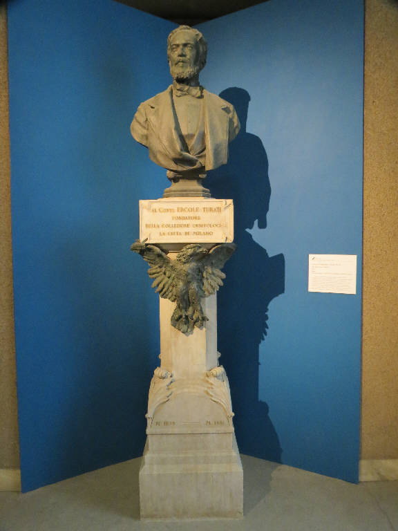 Ritratto di Ercole Turati (busto) di Confalonieri, Francesco;  (sec. XIX)