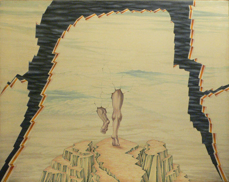 Oltre il cielo, Astratto (dipinto) di Billoni Giuseppe (sec. XX)