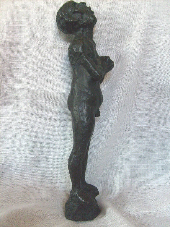 Figura maschile, FIGURA MASCHILE (scultura) di Benevelli Giacomo (sec. XX)