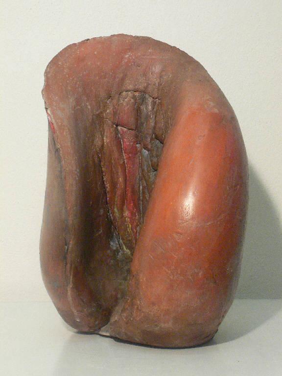 Seme, Astratto (scultura) di Benevelli Giacomo (ultimo quarto sec. XX)