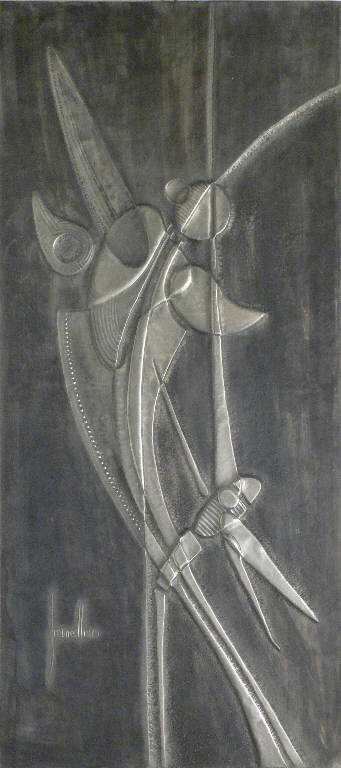 Libellule, Astratto (scultura) di Minelli Fausta (sec. XX)