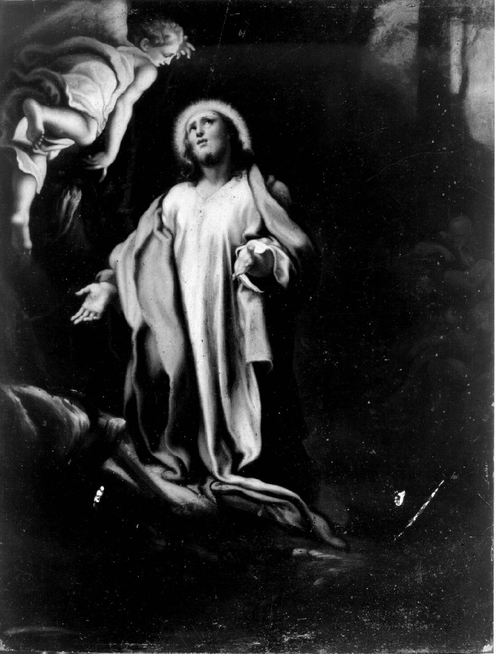 Cristo nell'orto, Orazione di Cristo nell'Orto di Gethsemani (dipinto) di Galizia Fede - ambito milanese (fine sec. XVI)