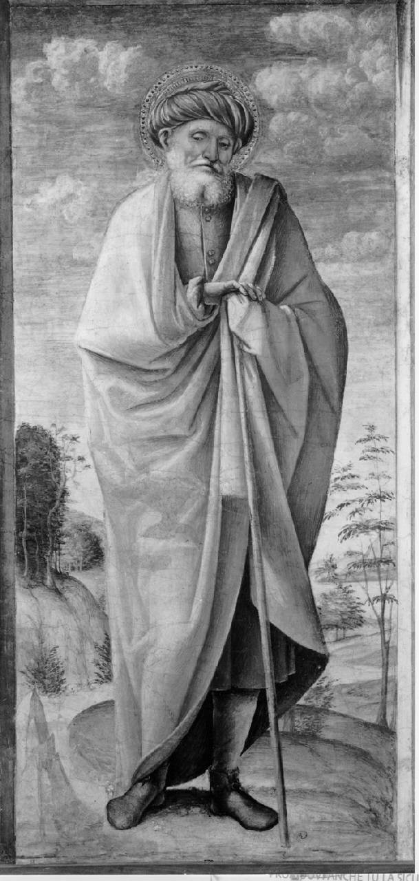 San Giuseppe (?), San Giuseppe (dipinto) di Pittore lombardo - ambito lombardo (inizio sec. XVI)