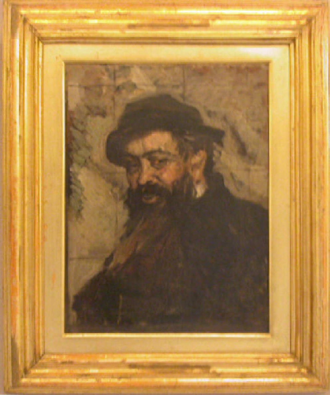Ritratto maschile (Ritratto di Diego Martelli), ritratto di diego martelli (?) scrittore (dipinto) di Boldini Giovanni (seconda metà sec. XIX)