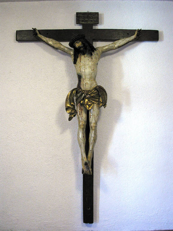 Cristo crocifisso (statua) di Maestro di Heiligenblut (sec. XVI)