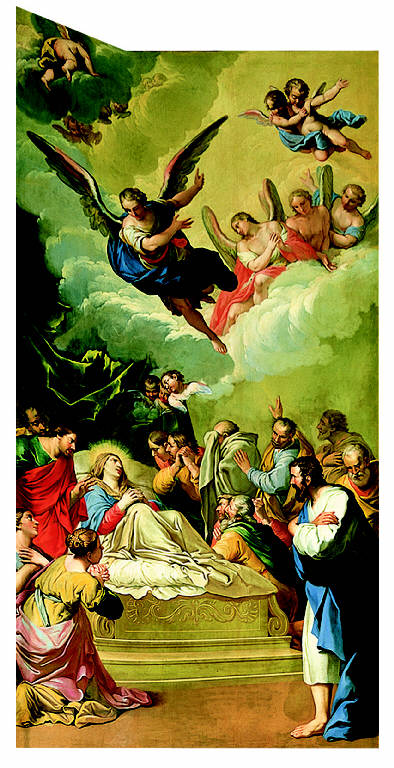 Transito della Madonna (dipinto) di Ceruti, Giacomo (sec. XVIII)