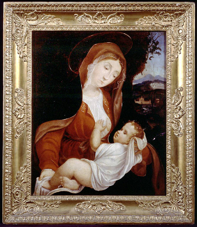 Madonna del Latte (dipinto) di Previtali, Andrea (sec. XVI)