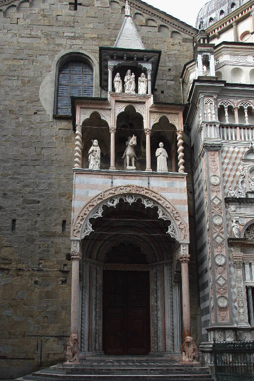decorazione plastico-architettonica di Ugo da Campione; Giovanni da Campione (attribuito; e aiuti) (sec. XIV)