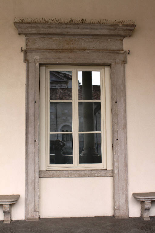 mostra di porta di Longhena, Baldassarre (attribuito) (sec. XVII)