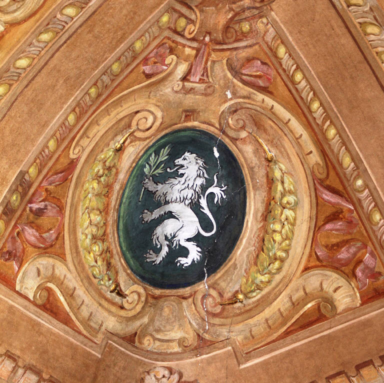 stemma comunale di Salò (dipinto) - ambito bresciano (ultimo quarto sec. XIX)