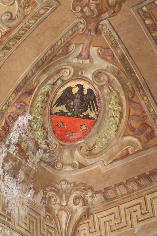 stemma comunale di Chiari (dipinto) - ambito bresciano (ultimo quarto sec. XIX)