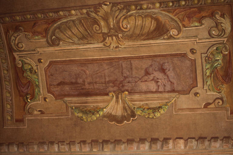 putti (decorazione pittorica) - ambito bresciano (ultimo quarto sec. XIX)