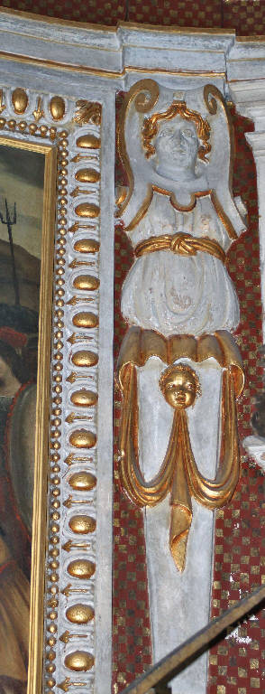 Cariatidi (decorazione plastica) di Colomba, Andrea (sec. XVI)
