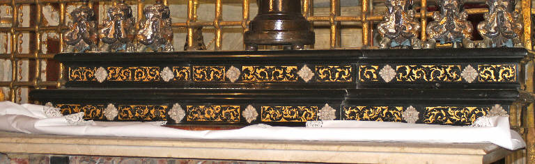 gradino d'altare di Carra, Carlo (metà sec. XVII)