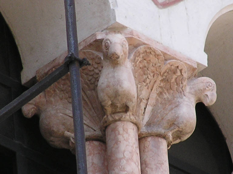 Aquila (capitello) di Arcioni, Luigi - ambito lombardo (sec. XIX)