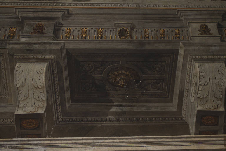 Quadratura architettonica (dipinto) di Rossi, Girolamo - ambito lombardo (fine sec. XVI)